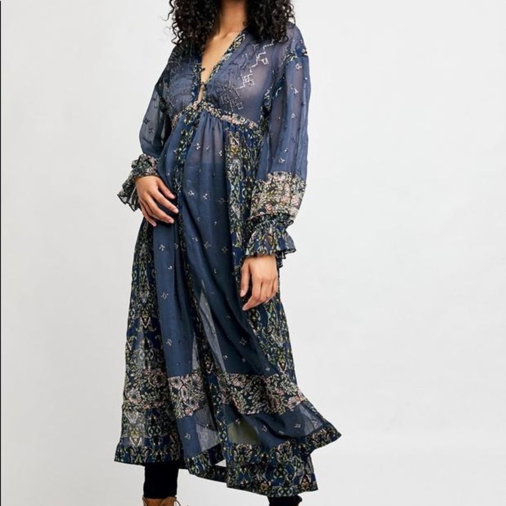 Free People Samira Maxi Top